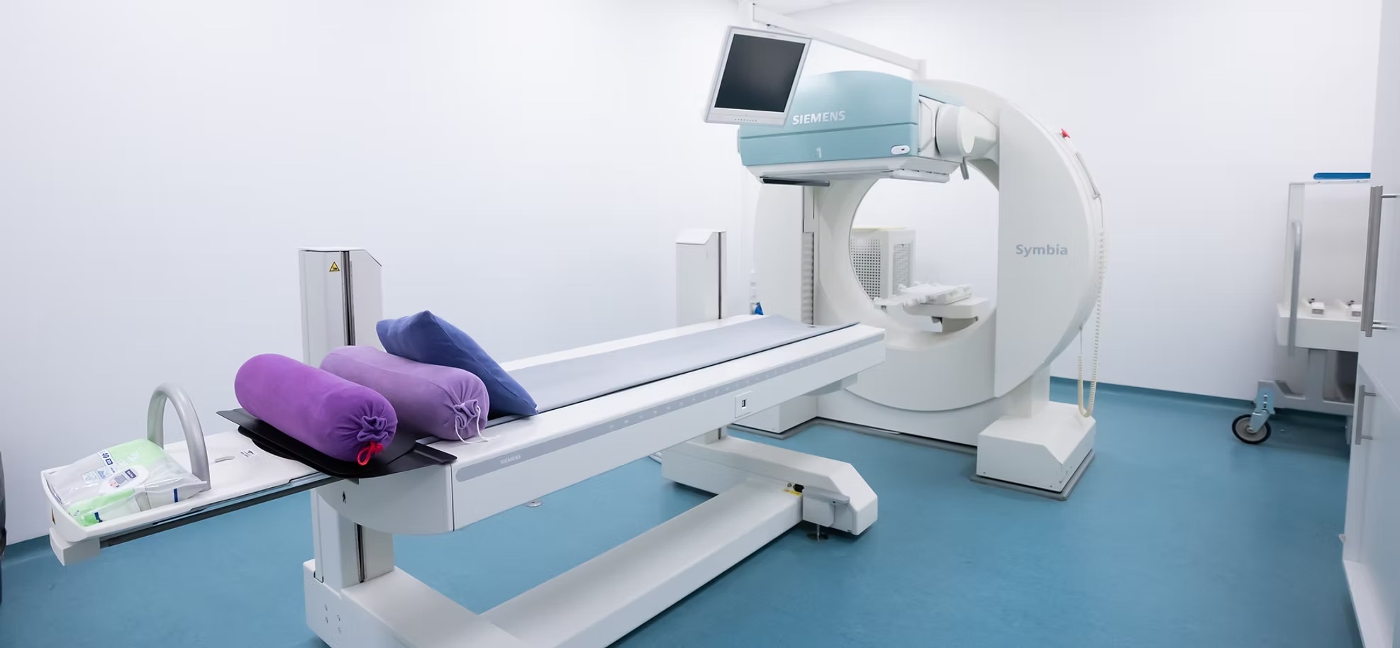 Nuklearmedizinischer Untersuchungsraum der Radiologie Backnang